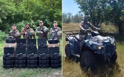 Дніпро – лідер з допомоги захисникам: бійці різних бригад подякували за надані дрони і квадроцикли