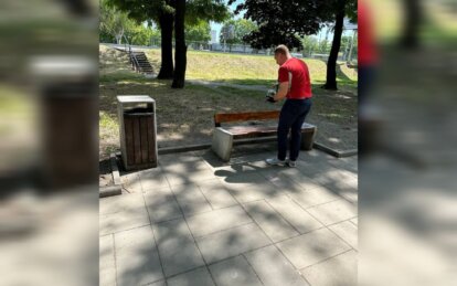 Комфорт та чистота: у Дніпрі на Запорізькому Шосе полагодили лавочки та урни