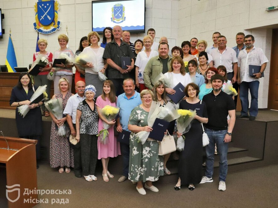  Борис Філатов привітав і нагородив комунальників - Наше Місто