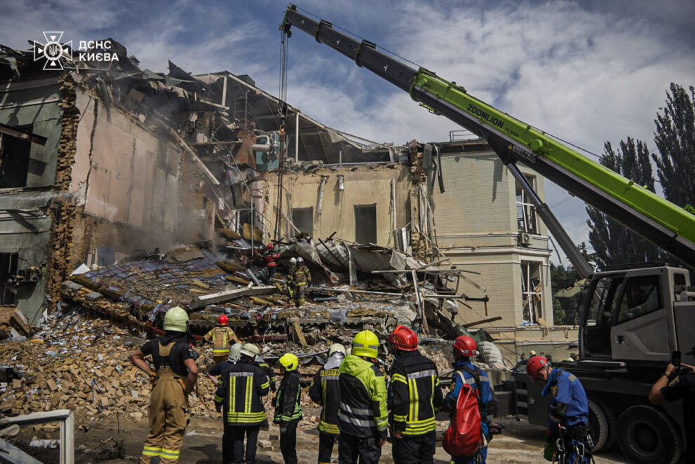 У Києві внаслідок масованої атаки 25 загиблих і близько 100 постраждалих