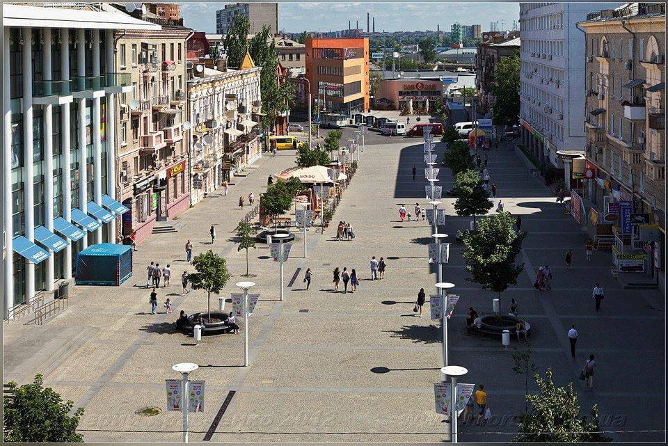 Европейская площадь в Днепре