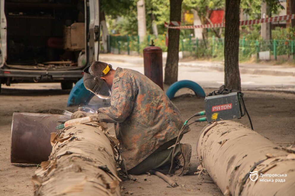 У Дніпрі КП «Коменергосервіс» продовжує підготовку до опалювального сезону