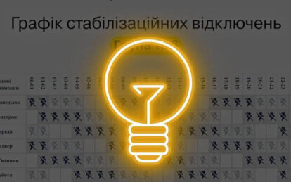 Як у Дніпрі діятимуть графіки погодинних відключень світла 5 вересня