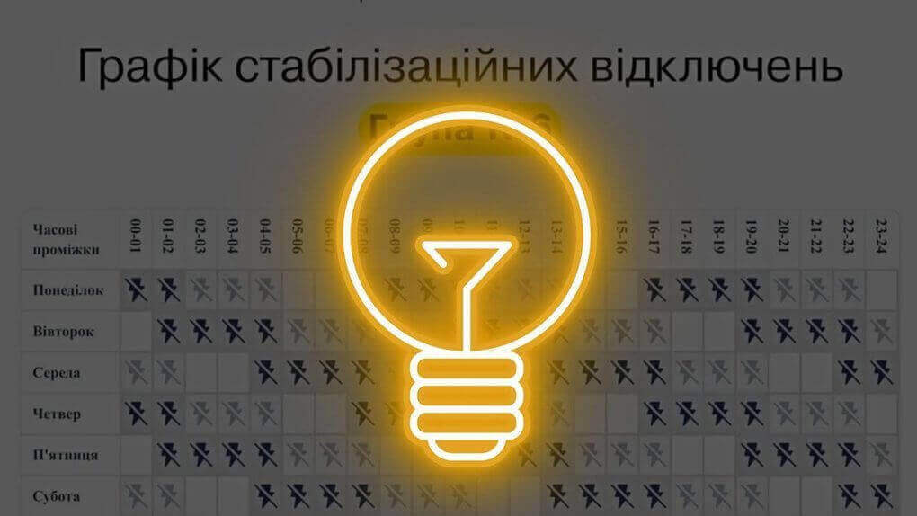 Чи будуть вимикати світло у Дніпрі в суботу 7 вересня