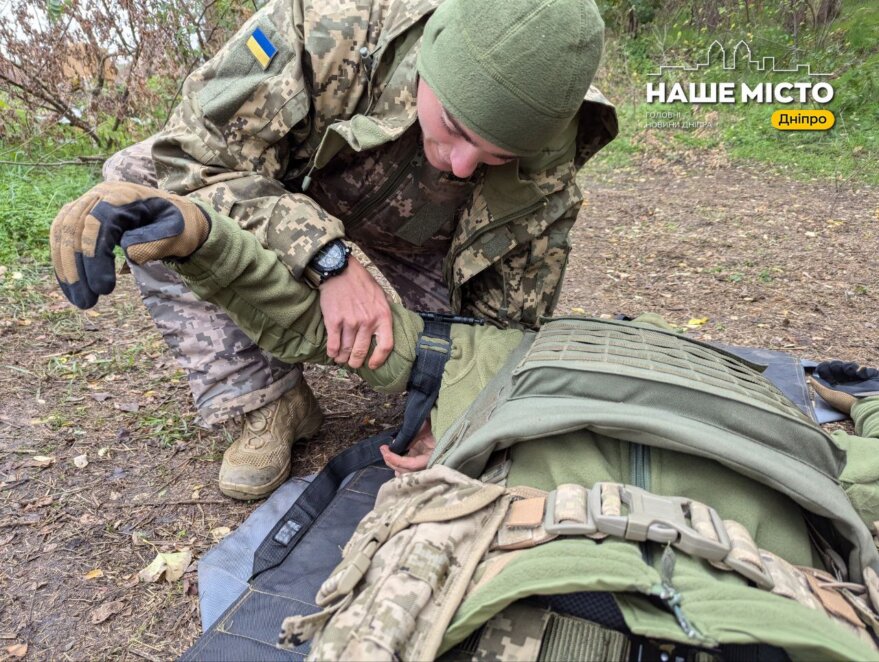 Стрільби з гранатомета й військова медицина: як у 233 дніпровському батальйоні проводять підготовку бійців (Фото)