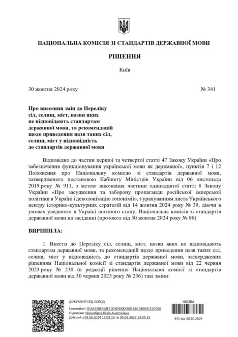 В Днепропетровской области могут переименовать еще два населенных пункта