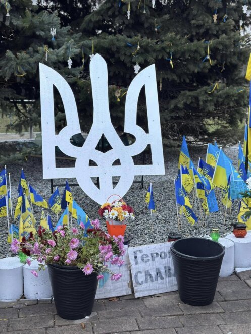 У Дніпрі відкрили «Алею пам’яті загиблим Героям Новокодацького району»