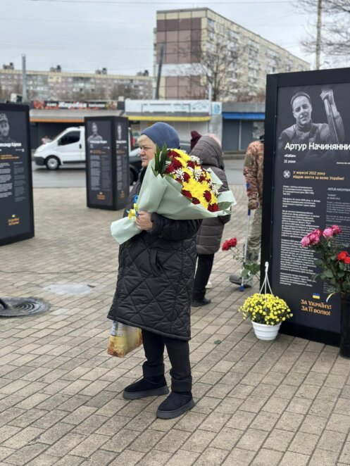 У Дніпрі відкрили «Алею пам’яті загиблим Героям Новокодацького району»