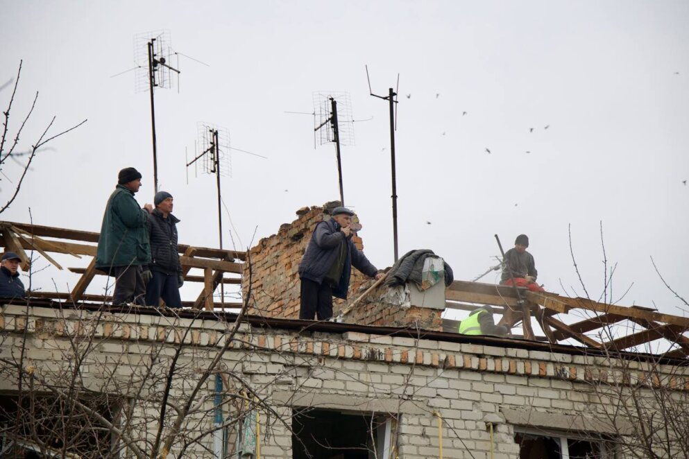 В ОВА показали наслідки ракетного удару по Дніпровському району