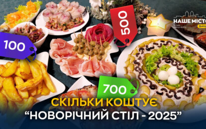 Новий рік 2025 у Дніпрі: ціни на продукти - Наше Місто