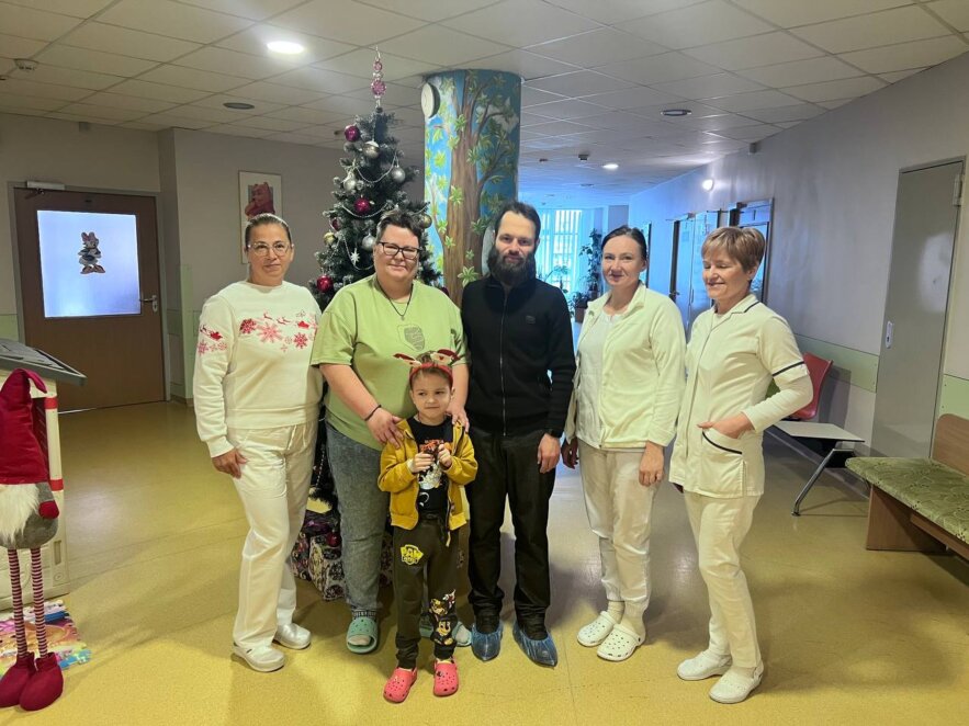 In Ukraine, a successful heart transplant was performed on an 8-year-old resident of Dnipropetrovsk region