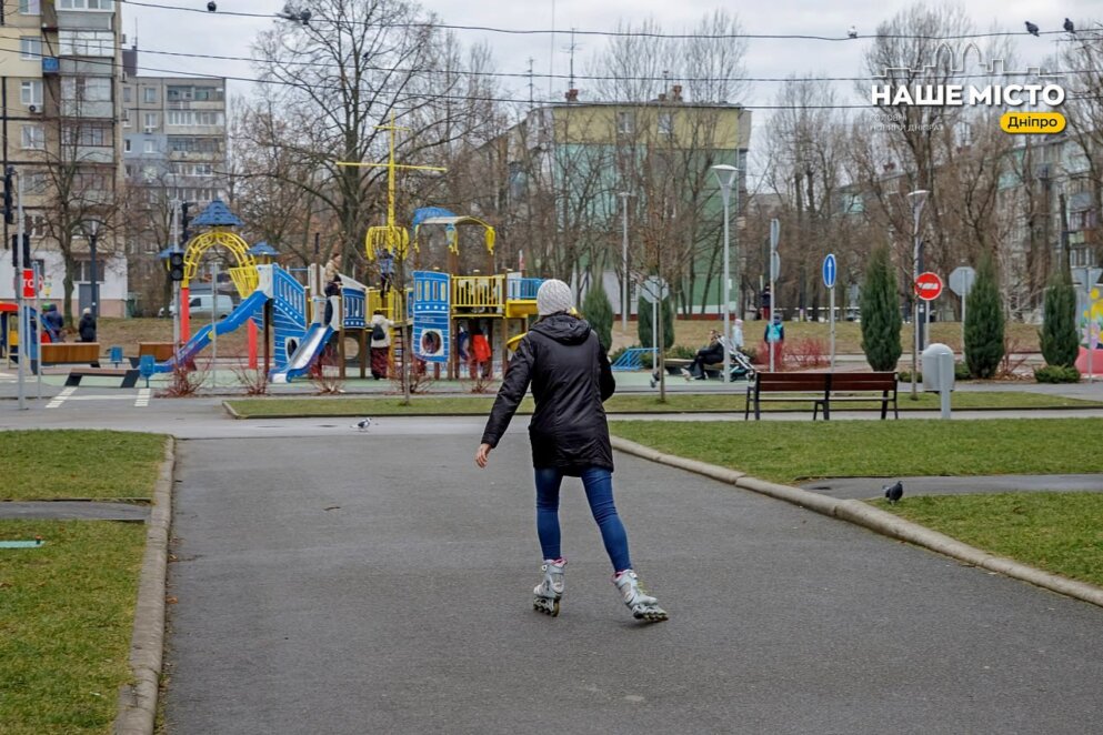 Ландшафтні шедеври, скейт-парт та зона для прогулянок: як виглядає сквер Усачова у Дніпрі у січні - Наше Місто