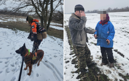 Пошук завершився дивом: у Дніпропетровській області знайшли зниклу жінку живою