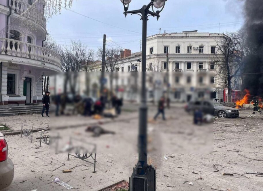 Ракетний удар по центру Сум - Наше Місто