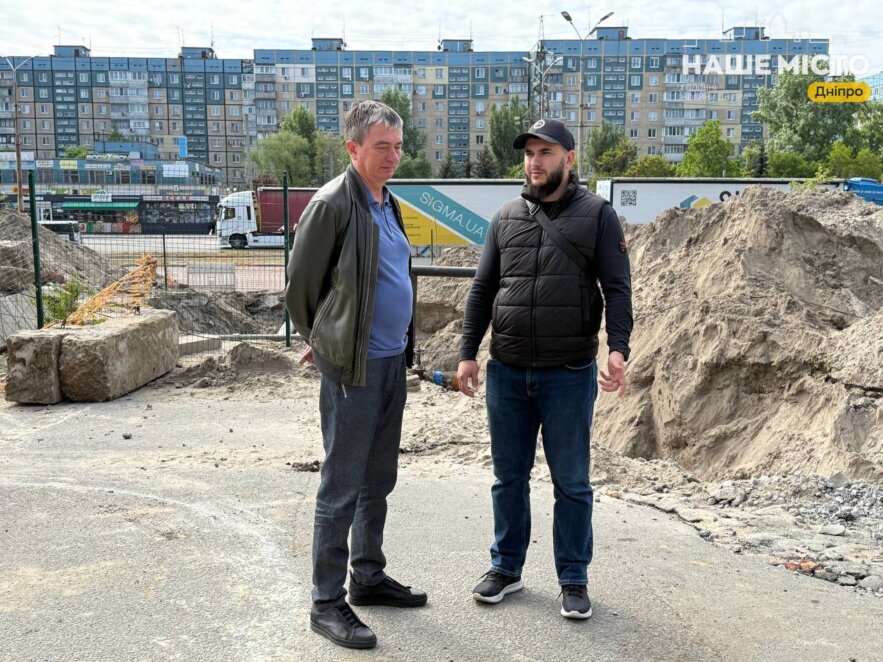 В Днепре завершают реконструкцию магистрального водопровода на Донецком шоссе - Наше Місто