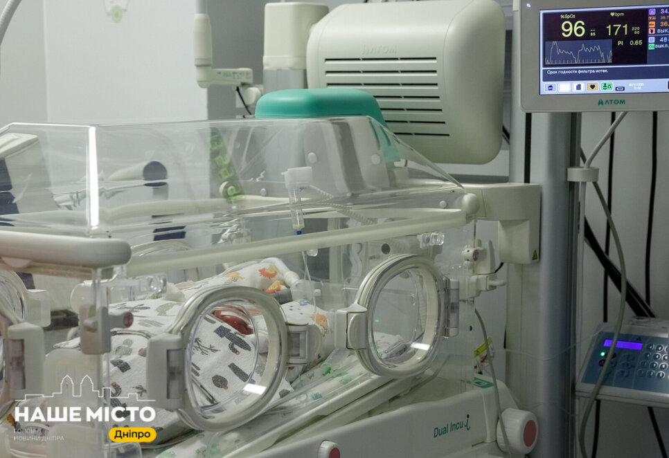 У Дніпрі врятували немовля вагою 540 грамів - Наше Місто