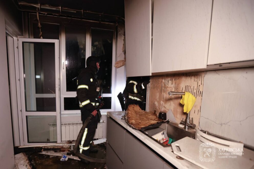 Внаслідок атаки безпілотниками по Харкову постраждало 17 людей, є руйнування