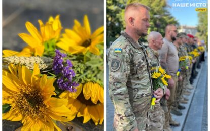 У День пам’яті захисників і захисниць України, 29 серпня, у сквері Героїв на Алеї пам’яті в Дніпрі ві-дбувся зворушливий захід «ГЕРОЇ НЕ МОВЧАТЬ. Ми мовчимо — щоб пам’ятати». Представники об-ласної та міської влади, духовенство, військові, ветерани, волонтери та мешканці міста зібралися, щоб вшанувати українських воїнів, які віддали життя за незалежність і свободу України. Особливу увагу приділили трагедії Іловайська 2014 року, коли російські війська підступно розстріляли україн-ських бійців, порушивши обіцянку «зеленого коридору», пише «Наше місто». Заступник міського голови Дніпра Андрій Денисенко, виступаючи на заході, нагадав про події 29 серпня 2014 року, які стали трагічним символом російської підступності. «Під гарантії російського командування наші захисники виходили з оточення в Іловайську так зва-ним “зеленим коридором”. Але росіяни підло відкрили вогонь, убивши сотні українців і багатьох захопивши в полон», — зазначив він. За його словами, ця трагедія стала кривавим уроком для України: «Росіянам немає віри. Їхнє слово нічого не варте. Мир можливий лише через опір і захист нашої землі, честі та гідності». Денисенко також поділився особистими спогадами про той день: «Я пам’ятаю сонячний ранок 29 серпня 2014 року, коли мої друзі — Володимир Парасюк, Юрко Бе-реза, Артем Кравченко — опинилися в оточенні. Наші бійці з “Дніпра-1”, “Правого сектора” та ін-ших підрозділів поодинці, малими групами, витягували поранених із-під соняшникових полів під обстрілами». Він підкреслив, що пам’ять про загиблих у Іловайську, Оленівці, розстріляного за сло-ва «Слава Україні» Олександра Мацієвського та всіх, хто віддав життя за Україну, зобов’язує продо-вжувати їхню боротьбу. «Ми помстимося за смерть наших героїв і ніколи не забудемо їхній подвиг», — додав Денисенко. Ветеран полку «Дніпро-1» В’ячеслав Печененко, який був командиром підрозділу під час Іловайсь-ких подій, розповів про деталі трагедії. «Нам обіцяли “зелений коридор”, але росіяни постійно змінювали умови, вимагали вийти без зброї та техніки, з білими прапорами. Наше командування відмовилося. Коли ми почали рух двома колонами, ворог замкнув кільце і розстріляв нас, як у тирі», — згадує він. За його словами, росіяни цілеспрямовано били по важкій техніці, а легкі машини намагалися вирватися. Печененко разом із 12 бійцями та ще 52 воїнами з інших підрозділів зумів вийти з оточення через болота та поля, хо-ваючись до темряви. «Ми чули, як росіяни добивали поранених. Це була наймасштабніша втрата — понад 360 загиблих за один день», — зазначив він, додавши, що «Дніпро-1» втратив 15 бійців і десятки поранених. Доброволець і ветеран 2014–2022 років Олександр Півторацький, який отримав поранення в Іло-вайську, поділився, що для нього 29 серпня — це другий день народження. «Я прийшов вшанувати побратимів і посестер, які загинули 11 років тому. Цей день важливий не лише для мене, а й для майбутніх поколінь, щоб вони пам’ятали ціну нашої свободи», — сказав він. Олександр наголосив, що такі заходи потрібні, щоб зберегти пам’ять про героїв і передати її нащадкам. Захід відбувся на Алеї пам’яті, яка стала для Дніпра особливим місцем увічнення героїв. Тут вста-новлені меморіальні плити з іменами загиблих захисників, а нещодавно відкрили четверту Алею Героїв, присвячену 36 полеглим воїнам. Загалом у місті увічнено понад 400 історій загиблих захис-ників. Під час заходу учасники поклали квіти до меморіальних плит, запалили лампадки та вшану-вали героїв хвилиною мовчання. Духовенство провело панахиду, а військові віддали честь полег-лим. Єдність у боротьбі за майбутнєДніпро, як прифронтове місто, продовжує не лише підтримувати Збройні Сили України мільярдами гривень, а й берегти пам’ять про тих, завдяки кому країна висто-яла. «Цей день — не лише про скорботу, а й про нашу єдність і рішучість продовжувати боротьбу. Ми пам’ятаємо кожного героя і не пробачимо ворогу», — підкреслив Андрій Денисенко. Мешканці міс-та, які долучилися до заходу, висловлювали вдячність захисникам і віру в перемогу України. Вічна слава героям, які віддали життя за Україну! Слава Україні! Читайте також: Свобода всередині: як дніпряни бачать Незалежність на четвертому році війни. У Дніпрі до Дня Незалежності відбувся масштабний об’єднаний вело- та автопробіг У Дніпрі відкрили патріотичний мурал на Алеї пам’яті у Новокодацькому районі.