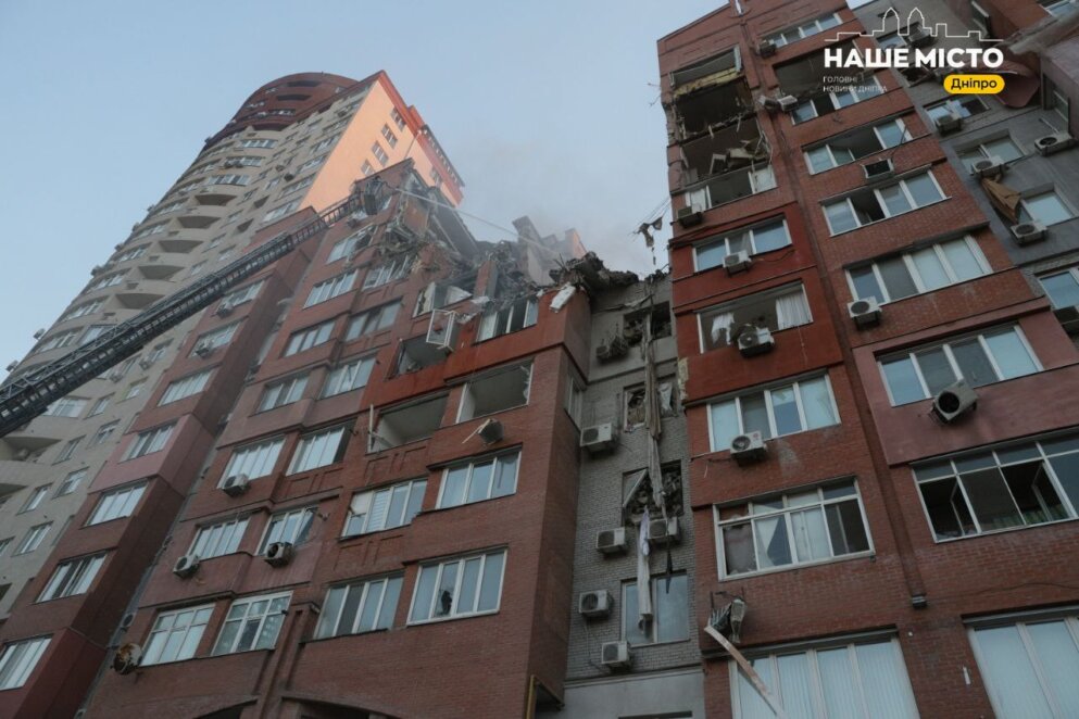 У Дніпрі планують капітально відремонтувати будинок на Виконкомівській, в який вдарила ворожа ракета