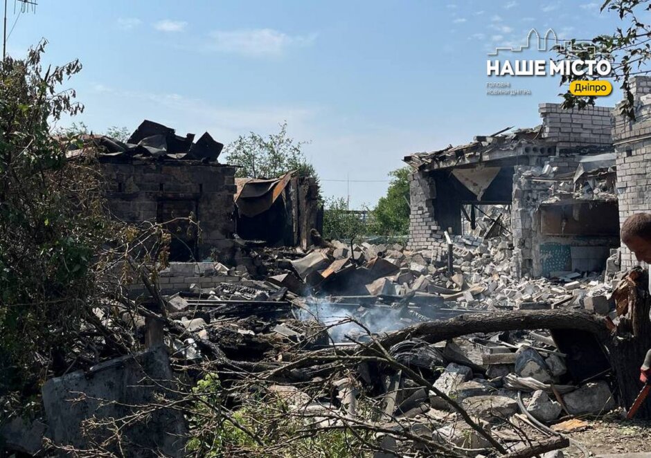 Руїни замість будинків: фото наслідків ворожої атаки у приватному секторі Дніпра - Наше місто
