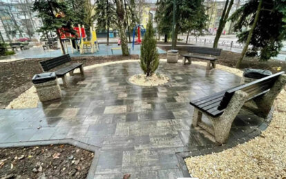 На 12-му кварталі Дніпра облаштували найпозитивніший сквер