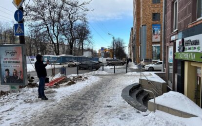 У Дніпрі посилили контроль за прибиранням снігу біля будівель та підприємств