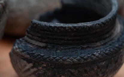 Глиняные горшки, охра, кремниевые орудия: в Днепропетровской области обнаружили древний курган