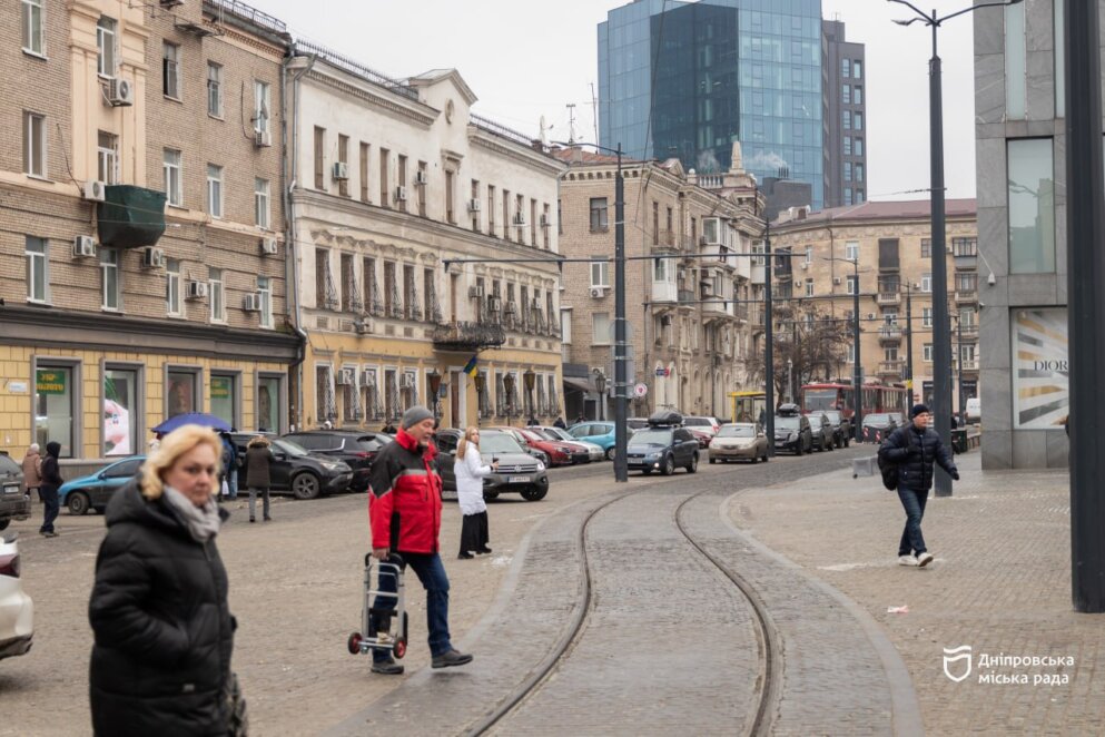 ОФІЦІЙНО                Понад кілометр трамвайної колії оновили у Дніпрі в межах флагманського проєкту «Рух без бар’єрів»