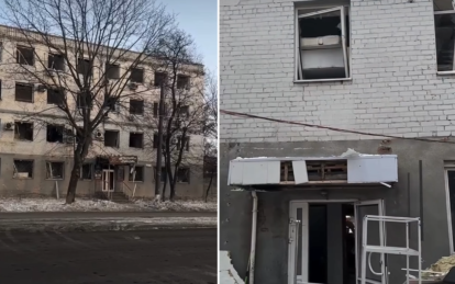 В Днепре второй раз за полгода в результате вражеской атаки повреждена ветклиника «Панда»