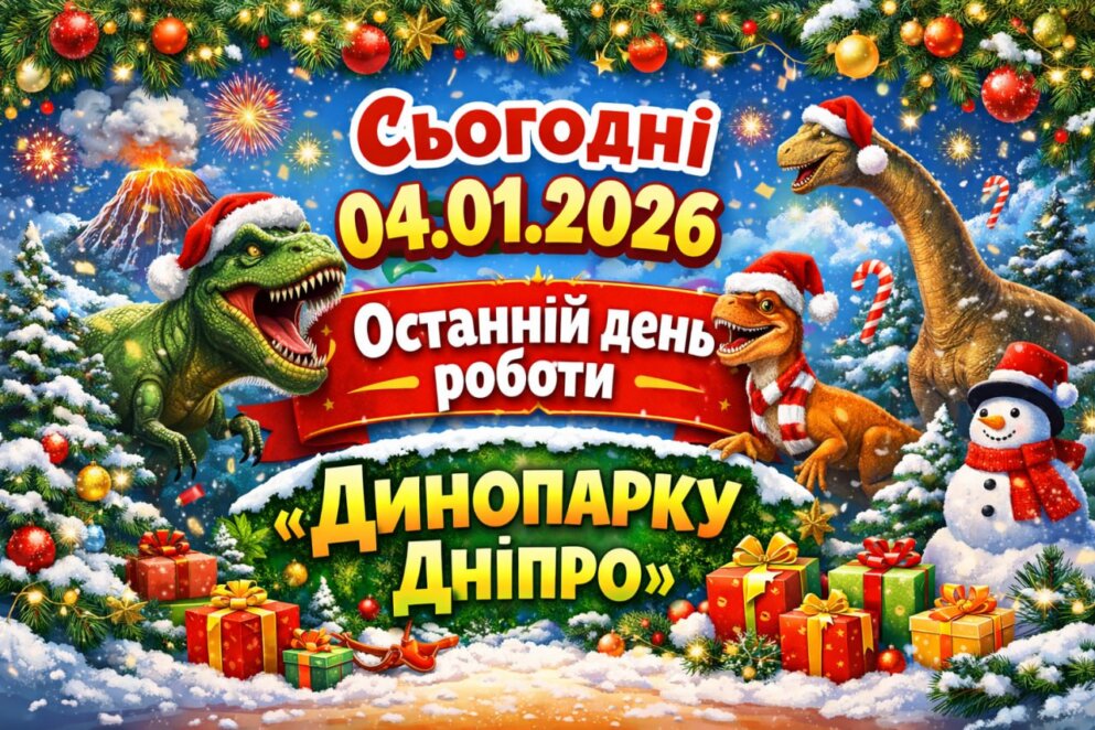 «Динопарк» у Дніпрі тимчасово зачиняється: що відомо