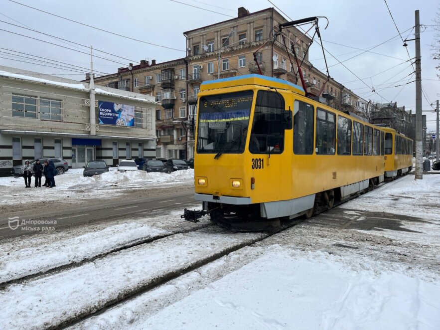 ОФІЦІЙНО                У Дніпрі у 2025 році оновили аварійні ділянки трамвайної інфраструктури