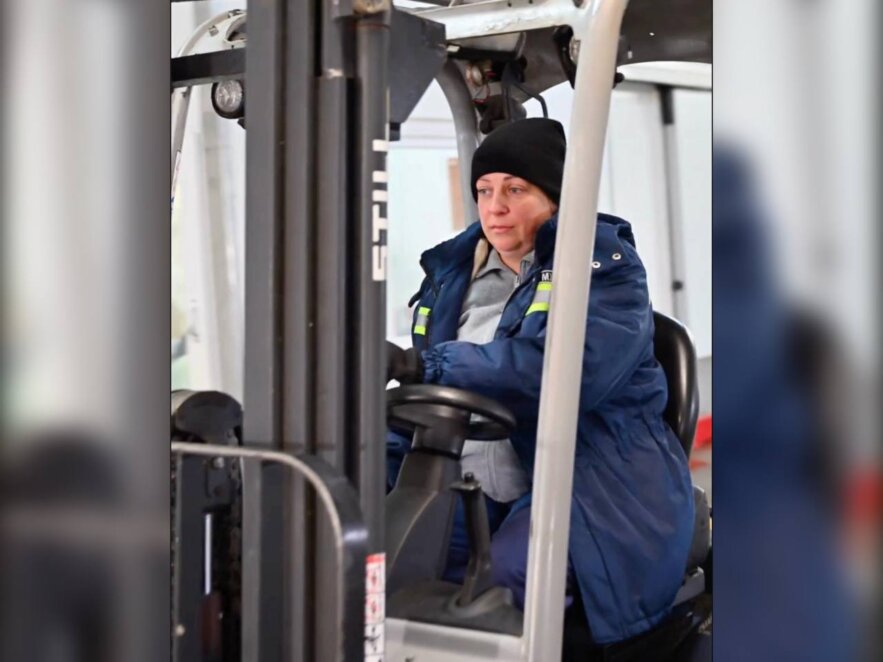 Я щаслива, що ризикнула»: історія Наталії Волько, водійки електрокари з логістики МХП