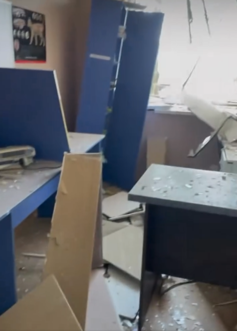 У Дніпрі вдруге за пів року внаслідок ворожої атаки пошкоджено ветклініку «Панда»