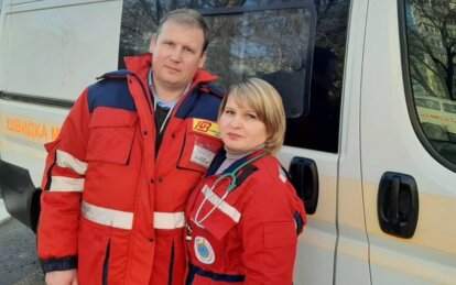 30 лет вместе на «скорой» и в жизни: история семьи парамедиков из Днепропетровщины