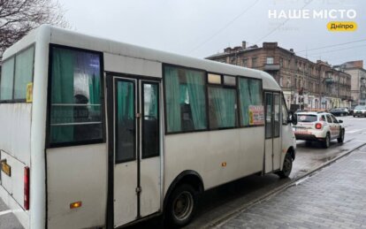 Как в Днепре курсирует общественный транспорт 23 февраля