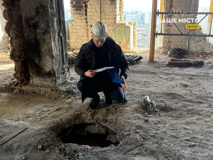 Відновлення 16-поверхівки на Запорізькому шосе - Наше Місто