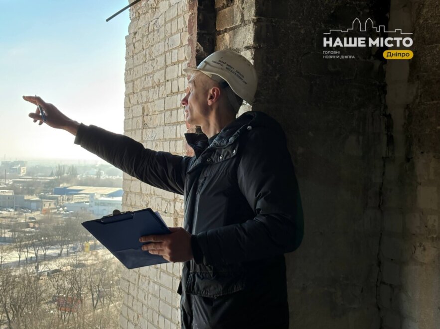 ОФІЦІЙНО                4 квартири зруйновані, 7 мають ризик обвалу: у Дніпрі готуються до відновлення 16-поверхівки на Запорізькому шосе