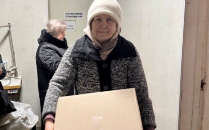От Днепра ВПЛ продолжают получать бесплатные продуктовые наборы