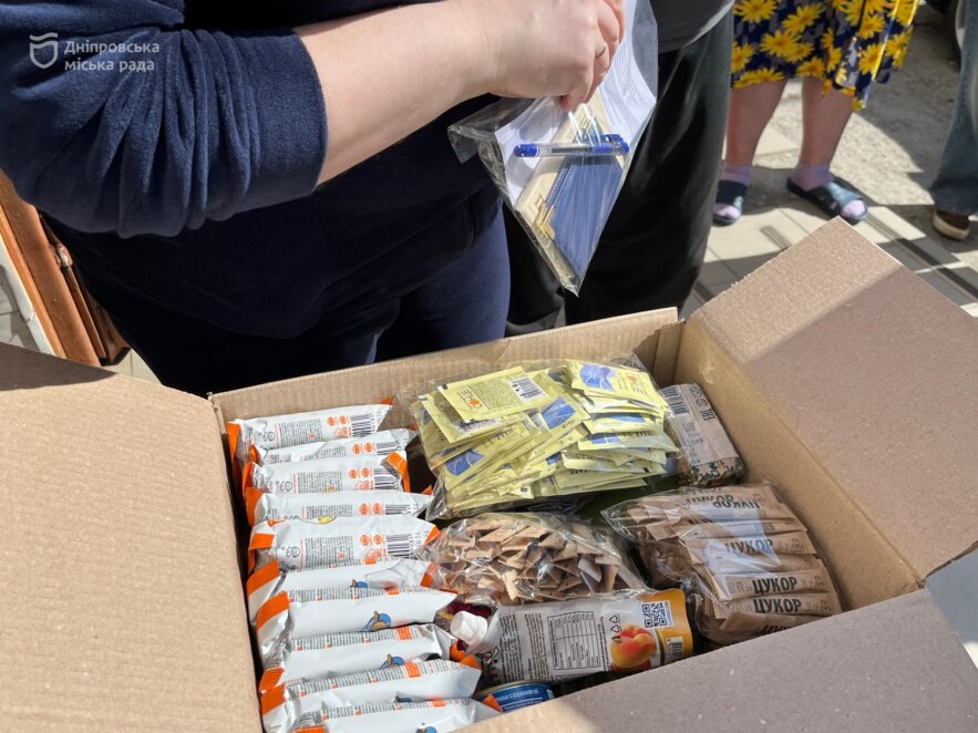 ОФІЦІЙНО                Продуктова допомога для ВПО: у Дніпрі продовжують підтримку переселенців