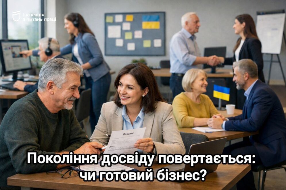 Безбар’єрний ринок праці: в Україні стартує програма підтримки працівників 50+