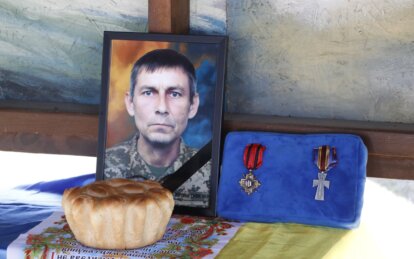 У Нікополі провели в останню путь головного сержанта