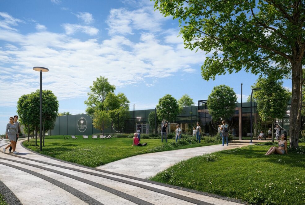 У місті на Дніпропетровщині створюють сучасний пляж із зонами відпочинку та спортмайданчиками