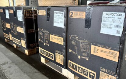 Днепр получил гуманитарную помощь: ещё 6 генераторов для городских исполнительных органов