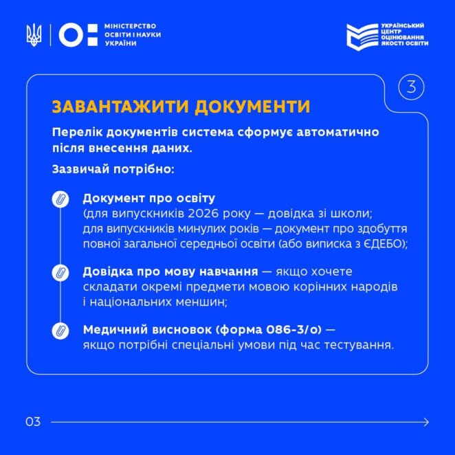 В Україні розпочалася реєстрація на НМТ-2026: як подати документи