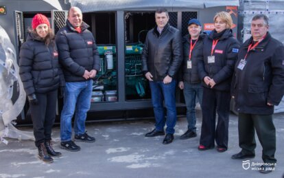 Семь мощных генераторов от гуманитарной организации Medair: международная поддержка помогает укрепля...