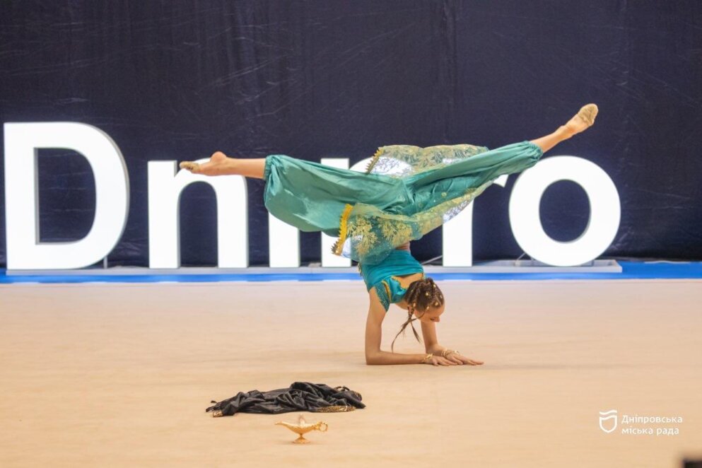 ОФІЦІЙНО                У Дніпрі турнір «Dnipro Diamonds Open Cup» зібрав понад 900 гімнасток з усієї України