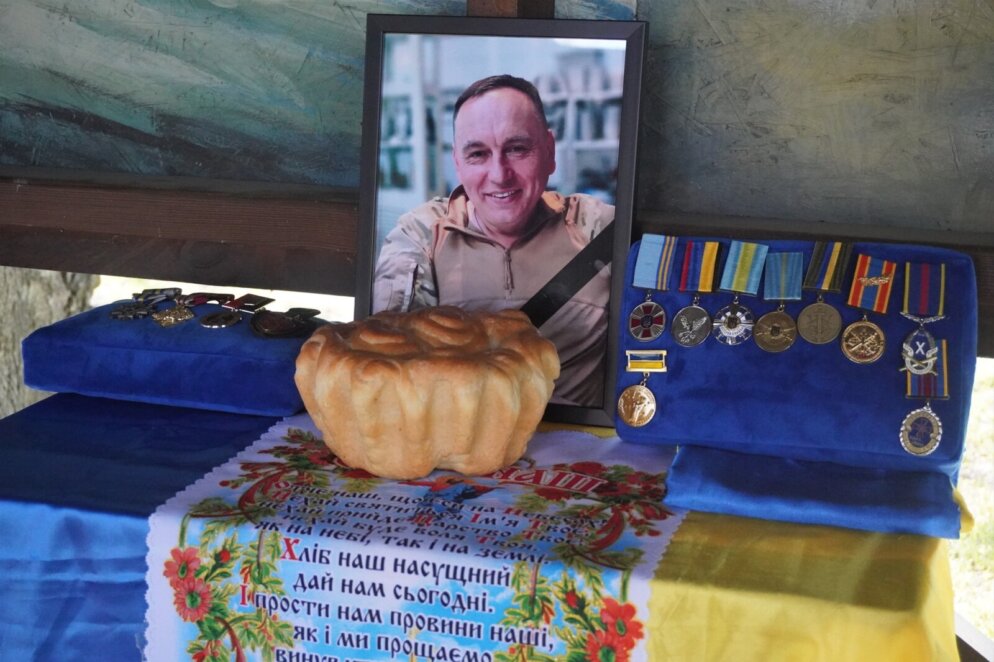 Завжди боровся за Україну та її майбутнє: у Нікополі провели в останню путь майора