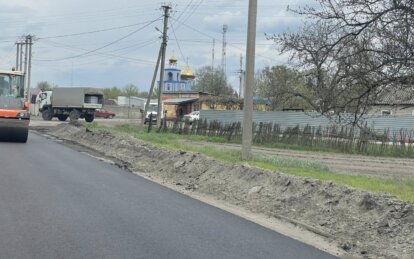 В Днепропетровской области продолжается восстановление трассы Мерефа – Лозовая – Павлоград