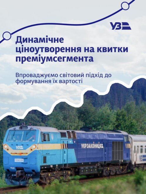 «Укрзалізниця» змінює ціни на преміумквитки: коли запрацюють нові правила