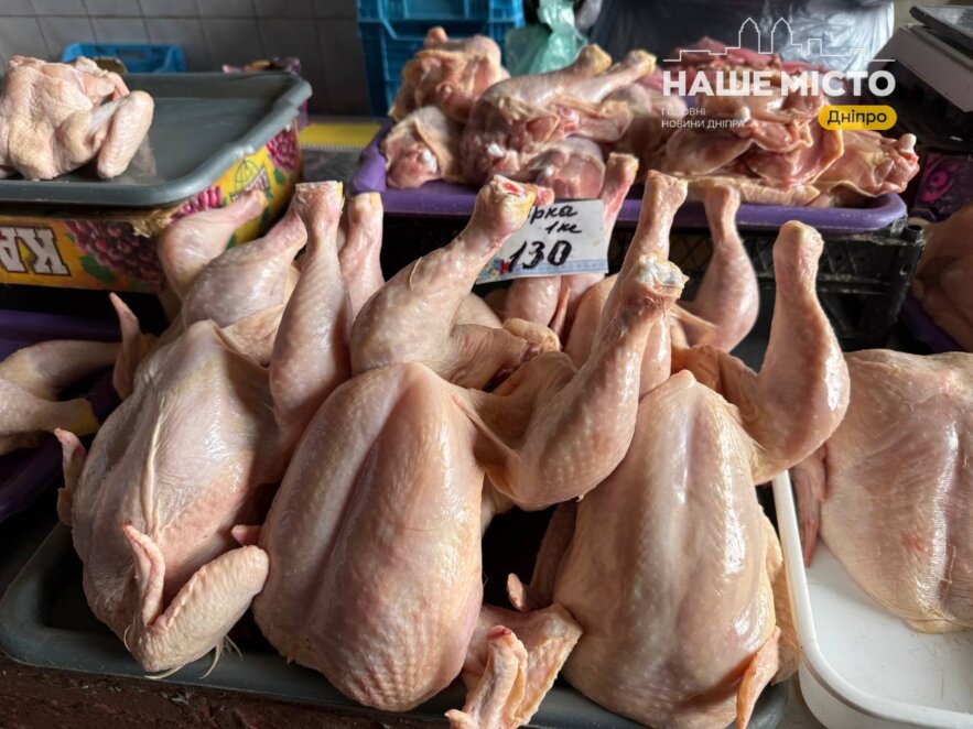 Цены на мясо на рынке «Озерка» в Днепре - Наше місто